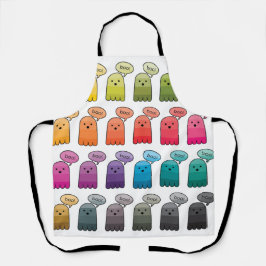 Shades of Boo Ghost Halloween Schort