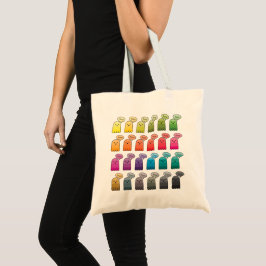 Shades of Boo Ghost Halloween Tote Bag