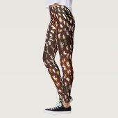 Shades of Brown and White - Reeve's Pheasant Leggings (Links)