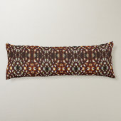 Shades of Brown Body Pillow - Reeve's Pheasant Lichaamskussen (Achterkant)
