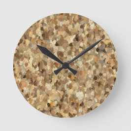 Shades of brown justice rocks 1293 ronde klok