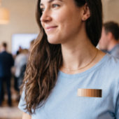 Shades of Brown Name Tag