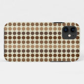 Shades of Brown Polka Dots van Shirley Taylor Case-Mate iPhone Case (Achterkant (horizontaal))