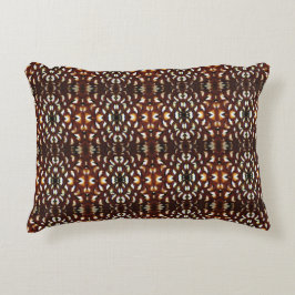 Shades of Brown - Reeve's Pheasant Feather ontwerp Accent Kussen