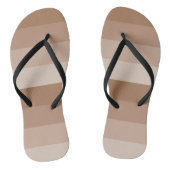 Shades of Brown Teenslippers (Voetbed)