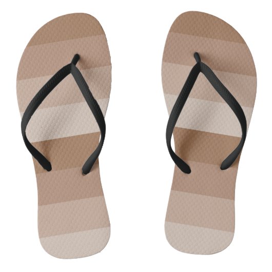 Shades of Brown Teenslippers (Voetbed)