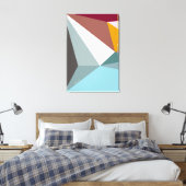 Shades of Colors_01 Canvas Print (Insitu (Slaapkamer))