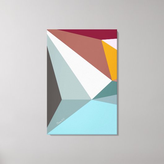 Shades of Colors_01 Canvas Print (Voorkant)