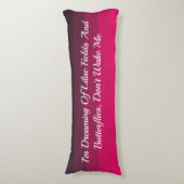Shades of Deep Pinks Body Pillow Lichaamskussen (Voorkant Verticaal)