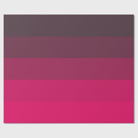 Shades of Deep Pinks Cadeaupapier (Vlak)