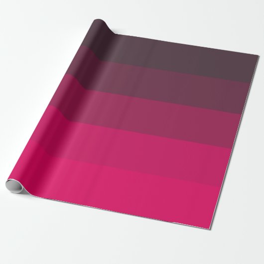 Shades of Deep Pinks Cadeaupapier (Uitgerold)