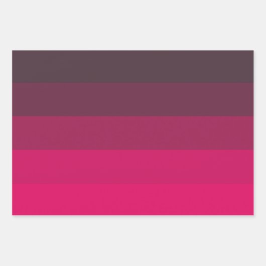 Shades of Deep Pinks Inpakpapier Vel (Voorkant 3)