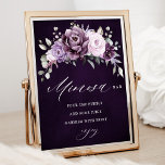 Shades of Dusty Paarse Vrijgezellenfeest Mimosa Ba Poster<br><div class="desc">Elegant en modern bloemig midzomer mimosa barbord beschikt over een boeket van waterverf rozen pioenen in tinten van paarse pruim, stoffig roos, stoffig roze, mauve, salie met weelderige groene botanische bladeren en eucalyptus. Vind meer bijpassende design en variaties uit mijn "blissweddingpaperie" winkel. En neem gerust contact met mij op voor...</div>