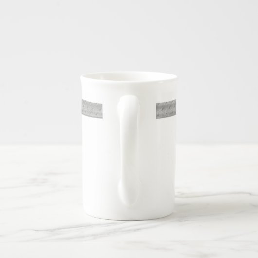 Shades of Earl Gray Tea Porselein Kop (Achterkant)