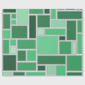Shades of Green Cadeaupapier (Vlak)