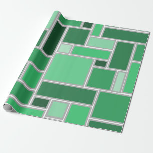 Shades of Green Cadeaupapier