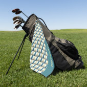 Shades of Green Custom Golf Handdoek (Groen)