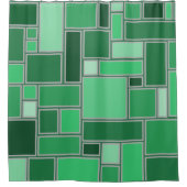 Shades of Green Douchegordijn (Voorkant)