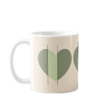 Shades of Green Heart