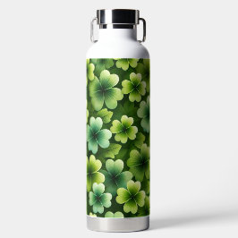 SHADES OF GREEN IRISH CELTIC SHAMROCKS WATERFLES