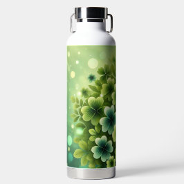 SHADES OF GREEN IRISH CELTIC SHAMROCKS WATERFLES