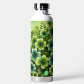 SHADES OF GREEN IRISH CELTIC SHAMROCKS WATERFLES (Links)