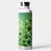 SHADES OF GREEN IRISH CELTIC SHAMROCKS WATERFLES (Rechts)