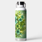 SHADES OF GREEN IRISH CELTIC SHAMROCKS WATERFLES (Achterkant)