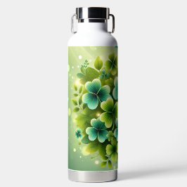 SHADES OF GREEN IRISH CELTIC SHAMROCKS WATERFLES