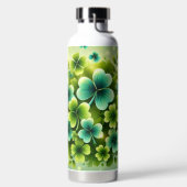 SHADES OF GREEN IRISH CELTIC SHAMROCKS WATERFLES (Links)