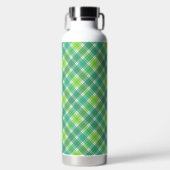 SHADES OF GREEN IRISH PLAID PATTERN WATERFLES (Voorkant)