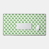 SHADES OF GREEN IRISH SHAMROCKS BUREAUMAT (Keyboard & Muis)