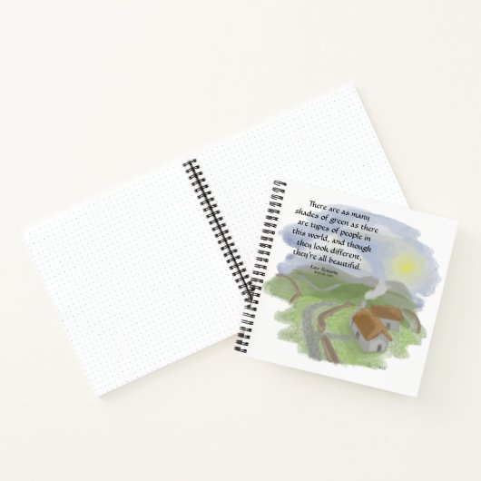 Shades of Green Notitieboek (Binnen)