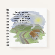 Shades of Green Notitieboek