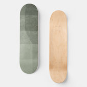 Shades of green persoonlijk skateboard (Voorkant)