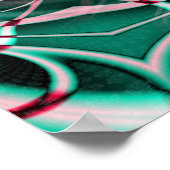 Shades of Green Poster (Hoek)