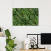 Shades of Green Poster~Print Poster (Thuiskantoor)