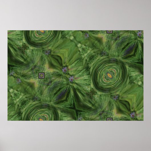 Shades of Green Poster~Print Poster (Voorkant)