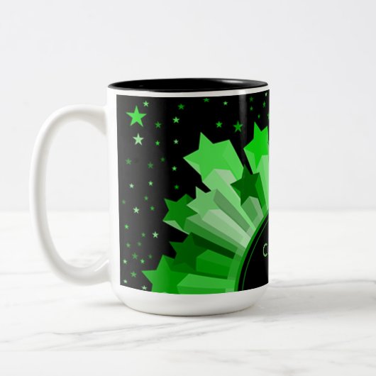 Shades of Green Starburst Mok (Links)