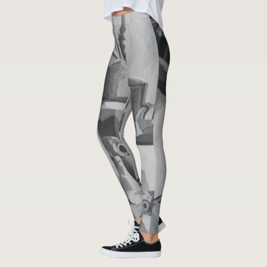 Shades of Grey Designer Leggings (Links)