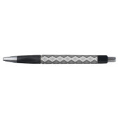 Shades of grey diamond pattern pen (Voorkant)
