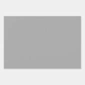 Shades of Grey effen kleur cadeau Inpakpapier Vel (Voorkant 2)