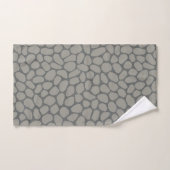 Shades of Grey Screen Pebbles Bad Handdoek (Handdoek)