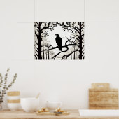 Shades of Grey: Wilderness Whispers Poster (Keuken)