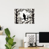 Shades of Grey: Wilderness Whispers Poster (Thuiskantoor)