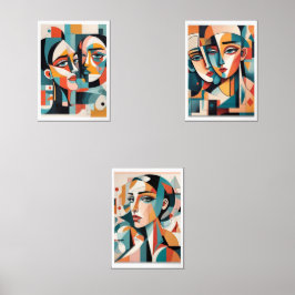 Shades of Her Muurkunst Sets