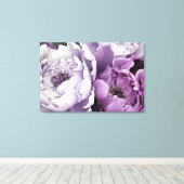 Shades of Lavendel. mooi Canvas Afdruk (Insitu (Houten vloer))