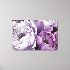 Shades of Lavendel. mooi Canvas Afdruk