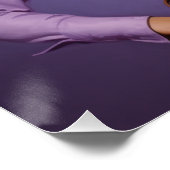 Shades of Lavender: Cowgirl Wall Art Perfect Poster (Hoek)