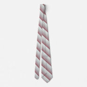 Shades of Light Roze Green Stripes Stropdas (Achterkant)